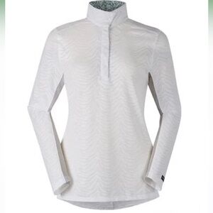 Kerrits No Fault Show Shirt Blue Dawn XS